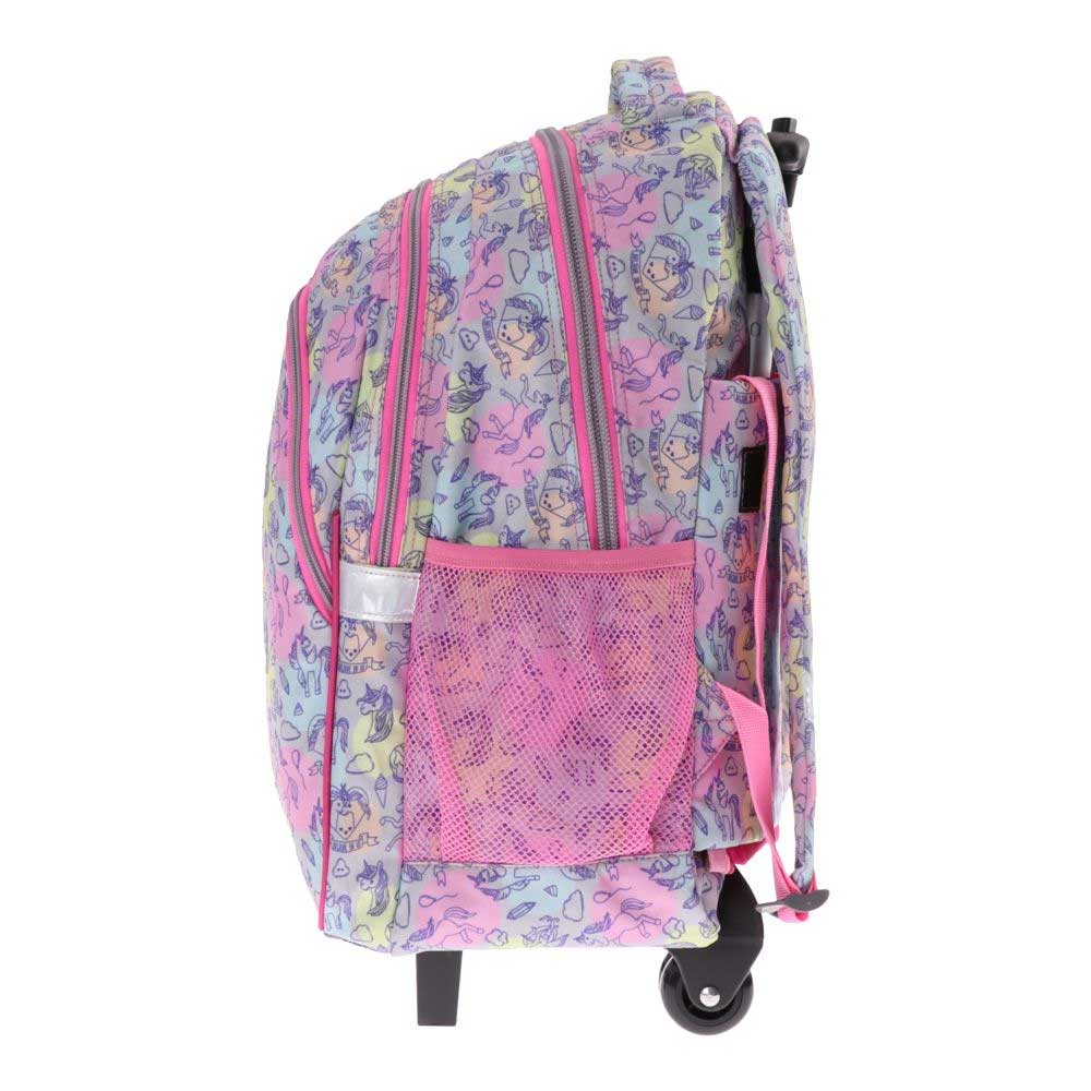 Školski ranac sa točkićima Play Trolley Unicorn - dodatni pogled