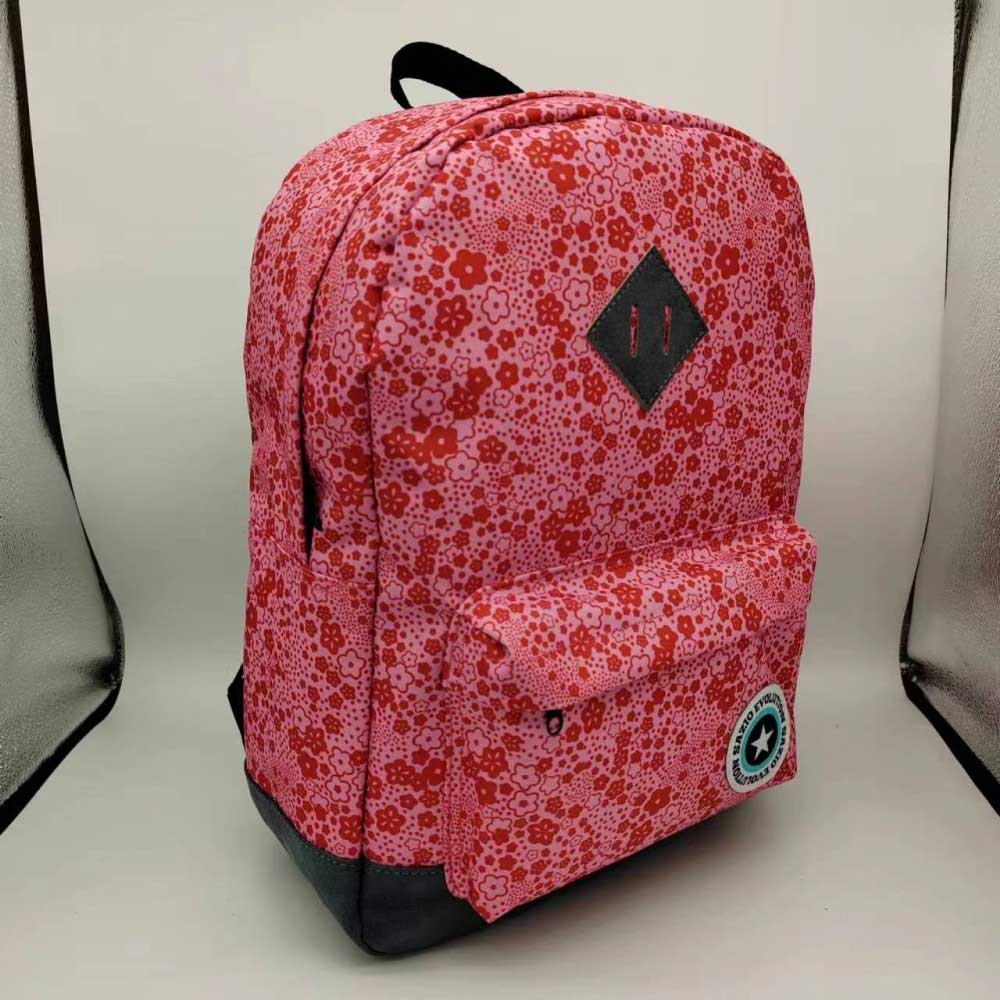 Školski ranac Dakota Red flowers - dodatni pogled