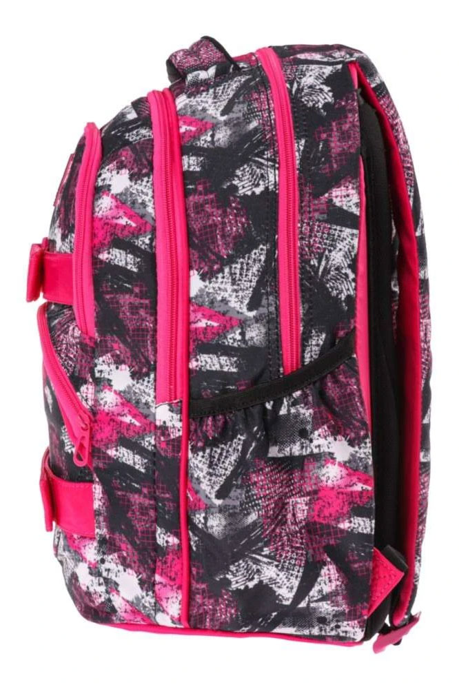 Ergonomski školski ranac Abstract pink - dodatni pogled