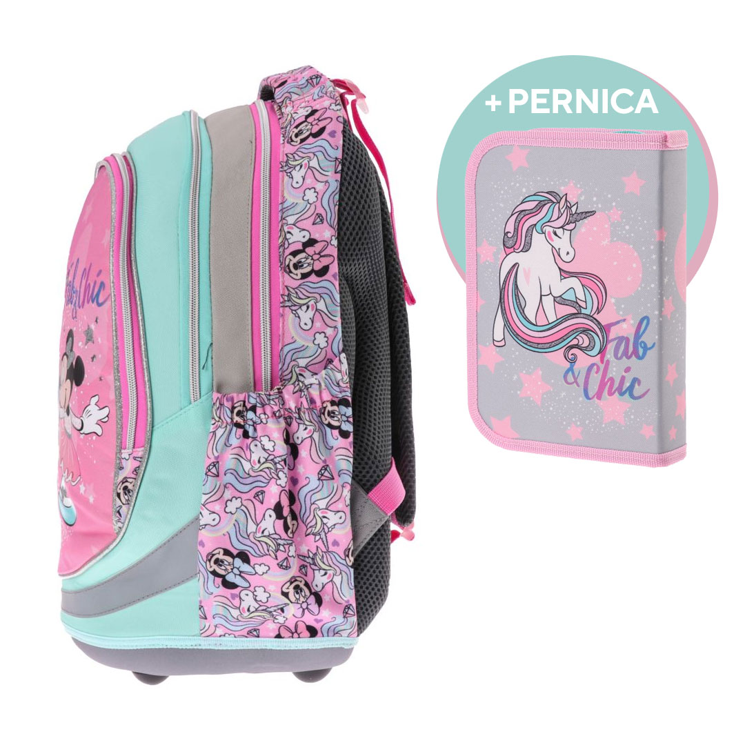 Anatomski ranac Minnie Mouse FabChick sa punom pernicom - dodatni pogled