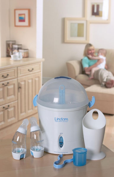 Lindam sterilizator + grejač za 6 - 9 flašica 44270 - dodatni pogled