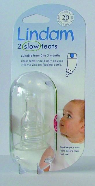 Lindam Slow silikonska cucla 2kom 44276 - dodatni pogled