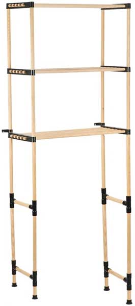 Polica za kupatilo koja se postavlja iznad mašine za veš Seowood BT-6803 - dodatni pogled