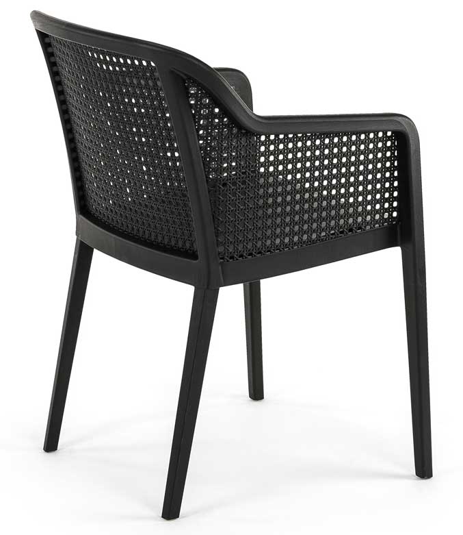 Baštenska stolica Tilia Octa Black - dodatni pogled