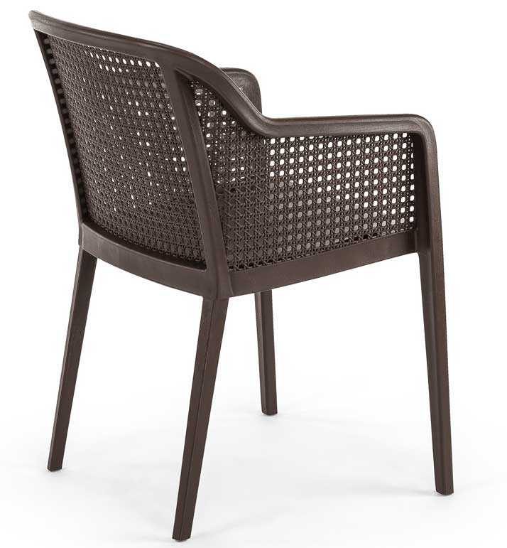 Baštenska stolica Tilia Octa Braon - dodatni pogled