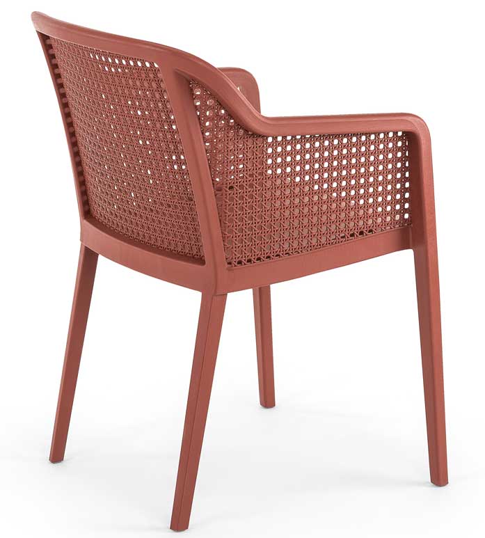 Baštenska stolica Tilia Octa Tile Red - dodatni pogled