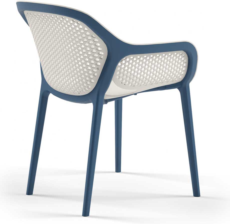 Baštenska stolica Tilia Atra Sax Blue - Cool Gray - dodatni pogled