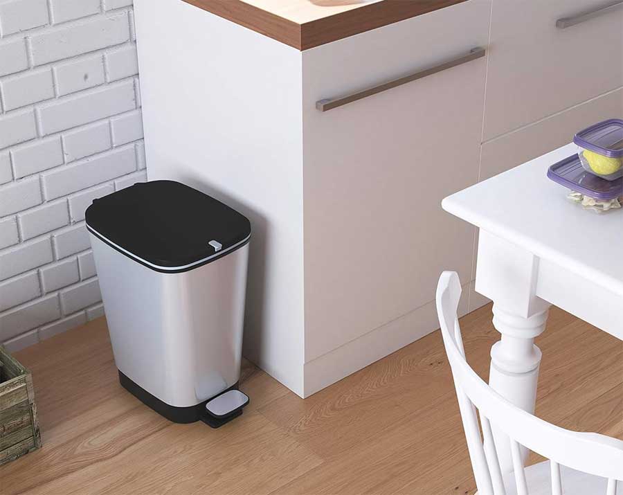 Kanta za otpatke sa pedalom 35L Kis Chic M Silver - dodatni pogled