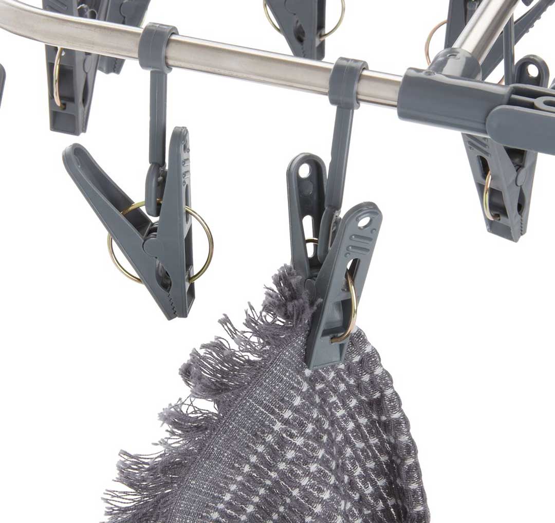 Viseći Sušač Za Veš Sa Štipaljkama - dodatni pogled