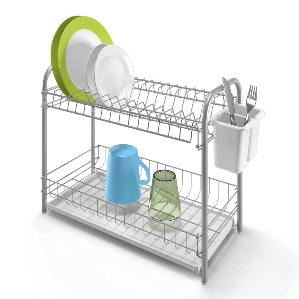 Metaltex Etažni stalak za sušenje posuđa DoubleTex - dodatni pogled
