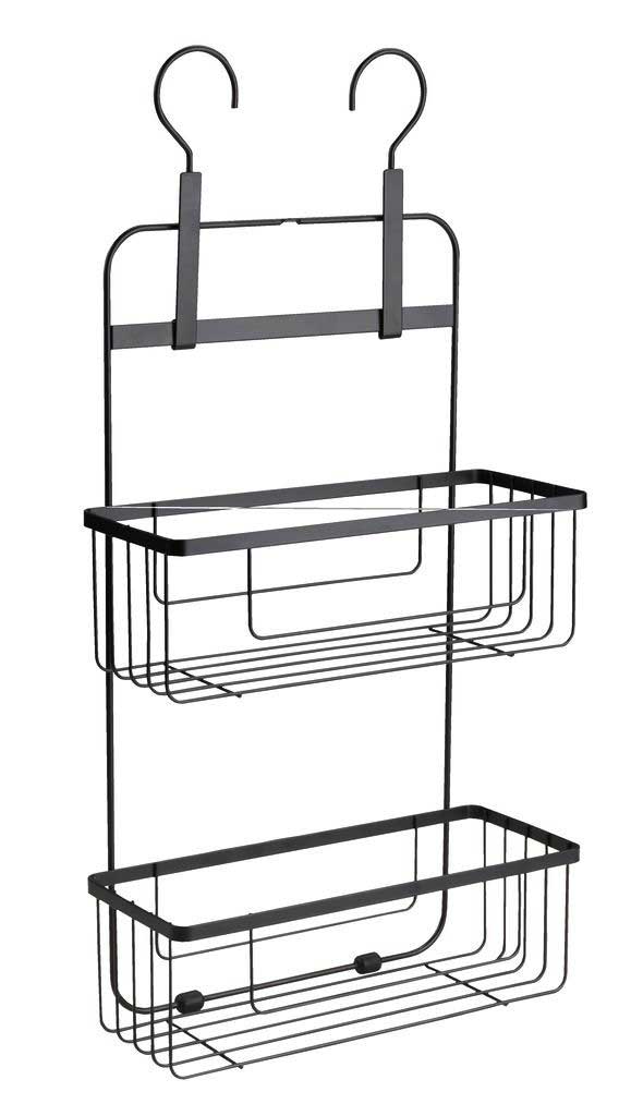 Kupatilska Polica Sa Različitim Kukama Za Kačenje - dodatni pogled