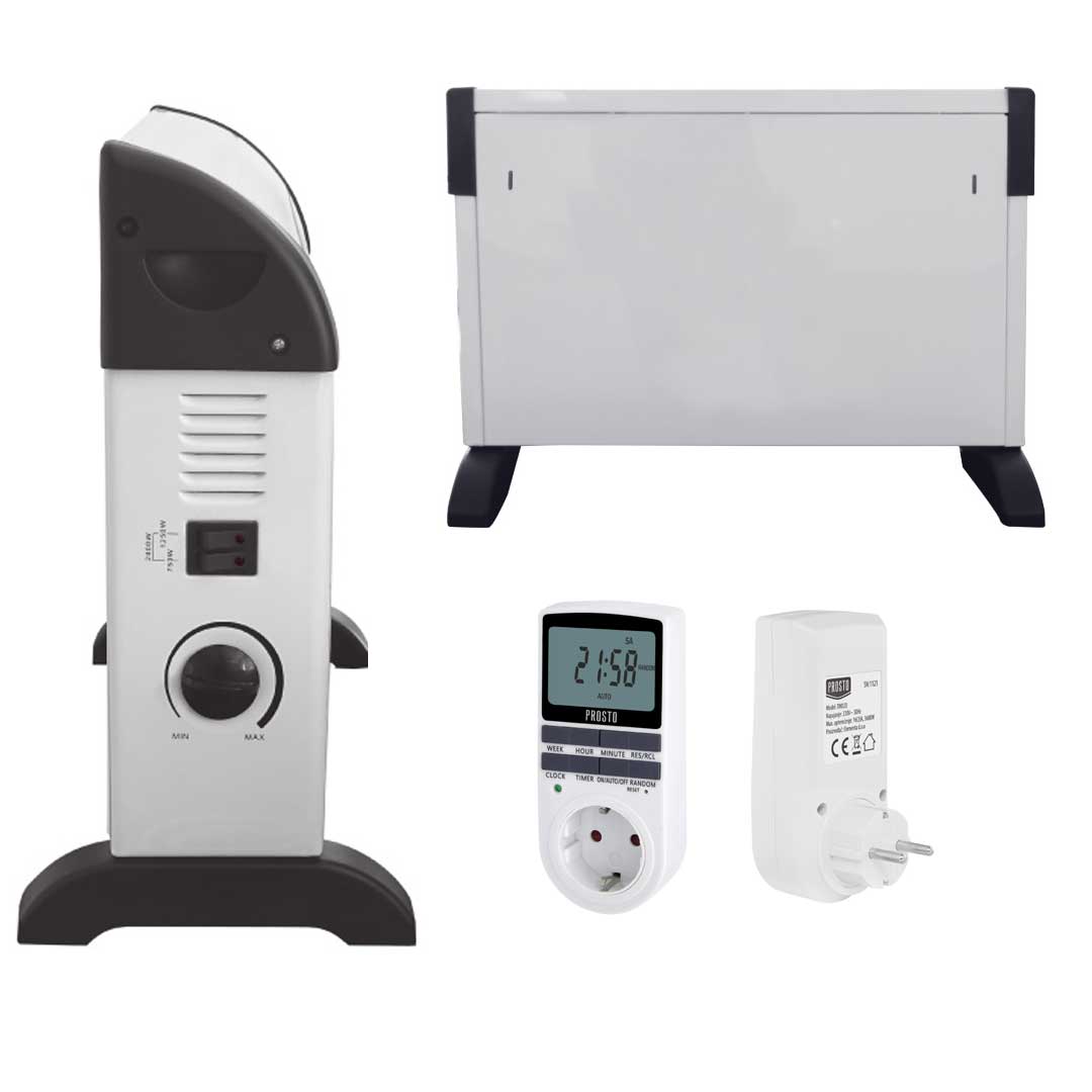 Konvektorska grejalica sa digitalnim programatorom 2kW Prosto - dodatni pogled