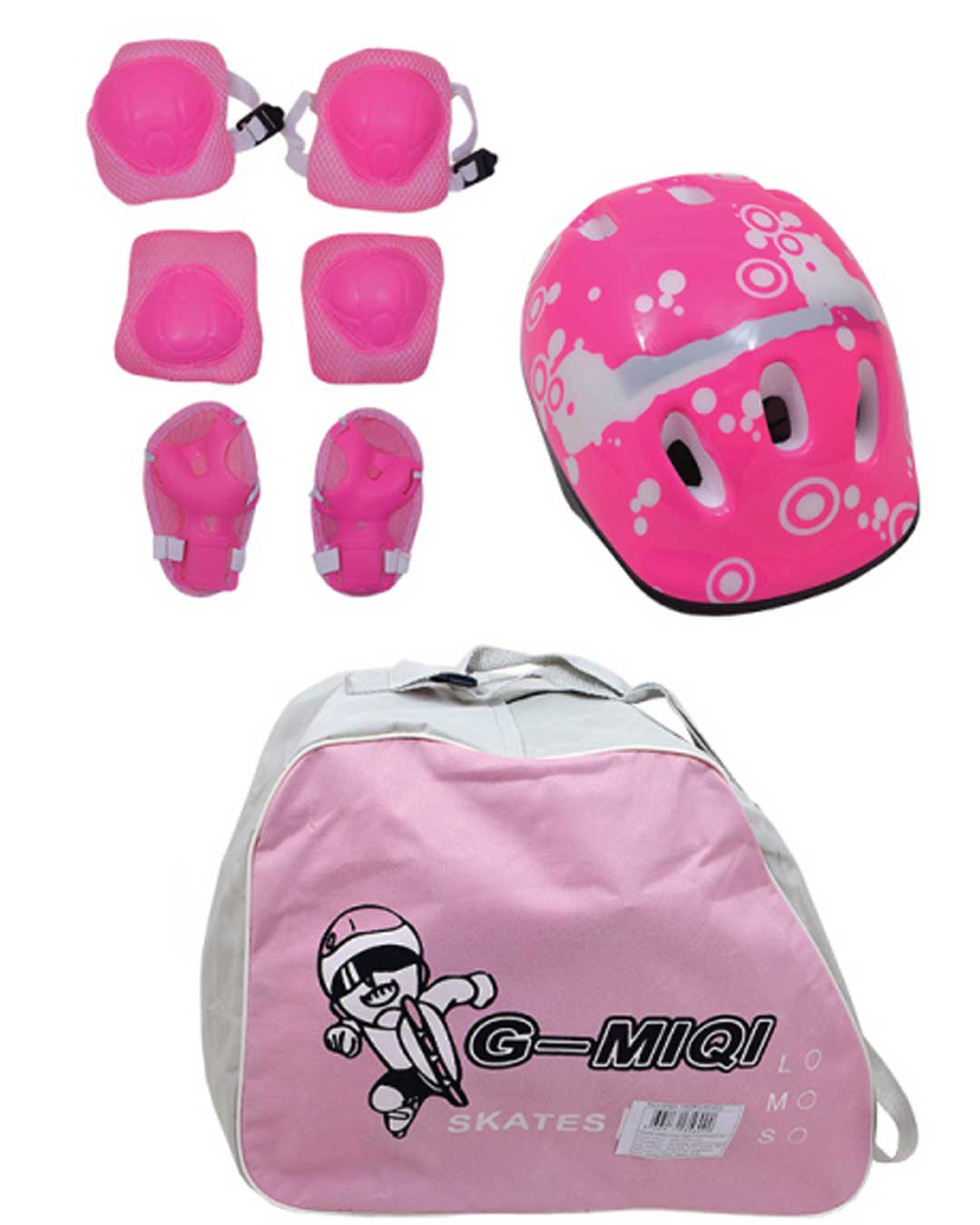 Podesivi Roleri 35-38 Sa Štitnicima Za Šake, laktove, kolena i Kacigom  - dodatni pogled