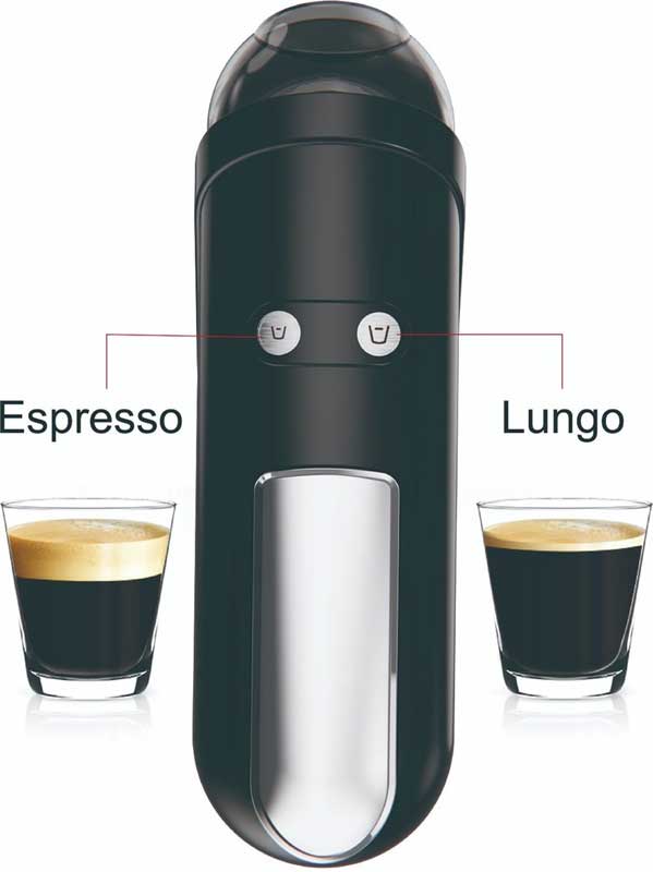 Aparat za espresso kafu iz kapsula Royalty Line NES4702 Black - dodatni pogled