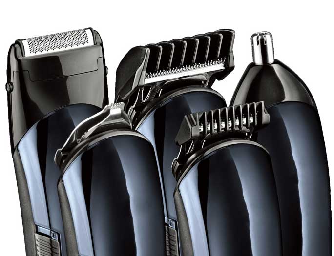Multifunkcionalni bežični trimer sa više nastavaka za šišanje i brijanje - dodatni pogled