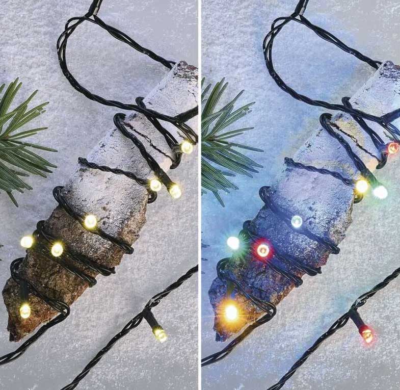 LED lampice sa 100 dioda Multi-Effect Emos D4AH01 - dodatni pogled