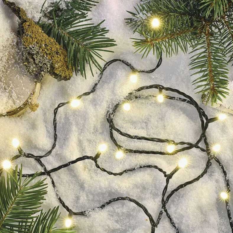 LED lampice sa 180 toplo belih dioda i više režima rada Emos D4AW07 - dodatni pogled