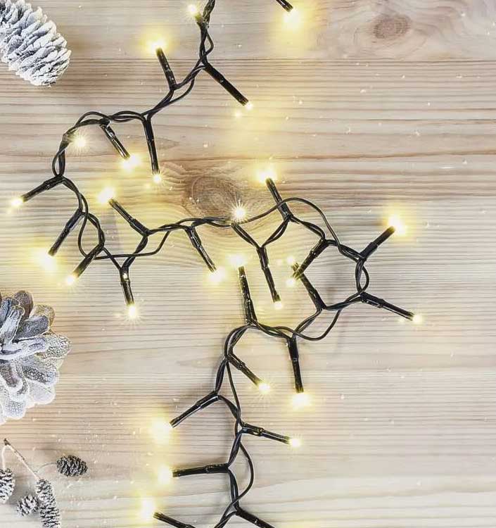 LED lampice sa 600 toplo belih dioda Emos D4BW03 - dodatni pogled