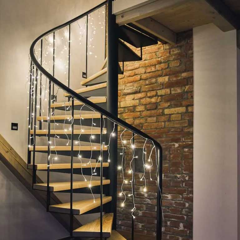 Dekorativne lampice Zavesa Sa daljinskim upravljačem 0.7x5m 300 LED Emos D4CW02 - dodatni pogled