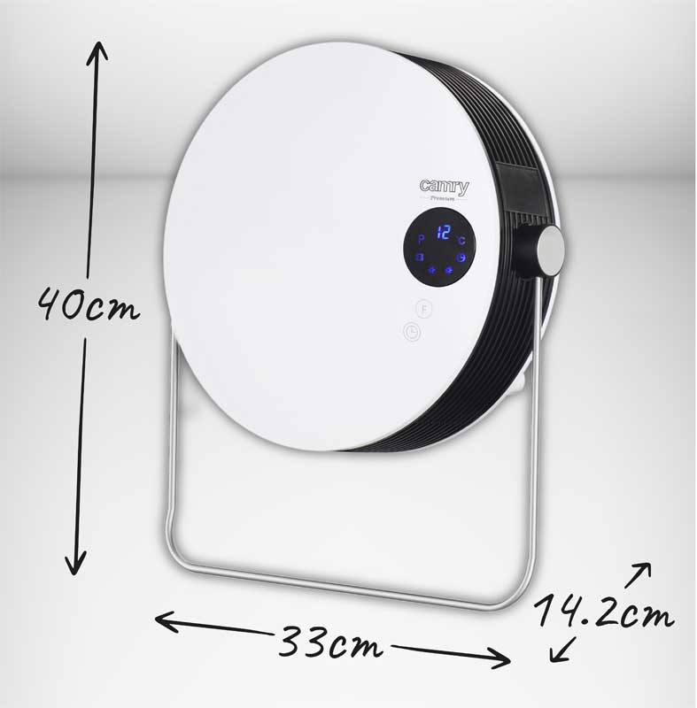 Zidna grejalica za kupatilo sa držačem peškira Camry CR 7747 - dodatni pogled