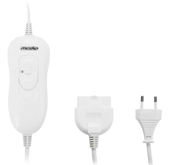 Električna grejna podloga 150x80cm Mesko MS 7419 - dodatni pogled