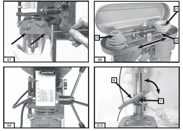 Stubna bušilica DP350-13 120600100 - dodatni pogled