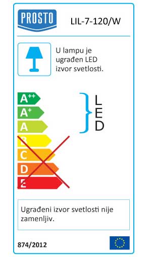 Nadogradiva vodonepropusna LED zidna lampa 120cm 48W Dnevna svetlost - dodatni pogled