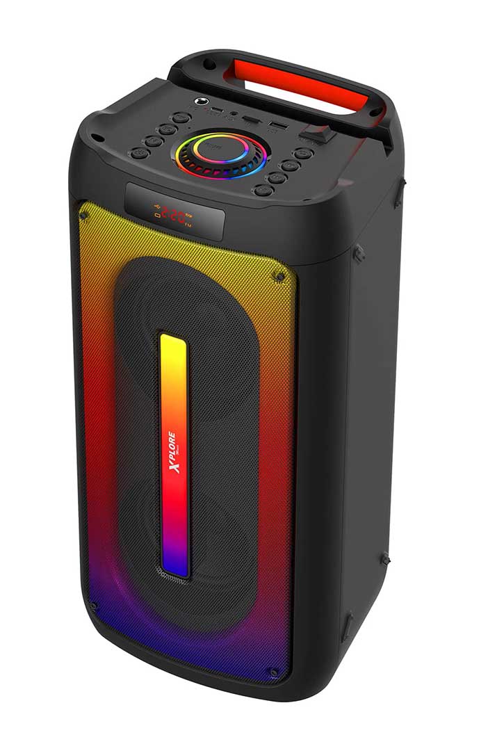 Karaoke BT Zvučnik 300 W sa 2 Mikrofona XP8802 Cabana 2 - dodatni pogled