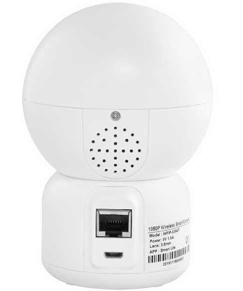 Bežična IP Wi-Fi smart kamera za video nadzor WFIP-5394T - dodatni pogled