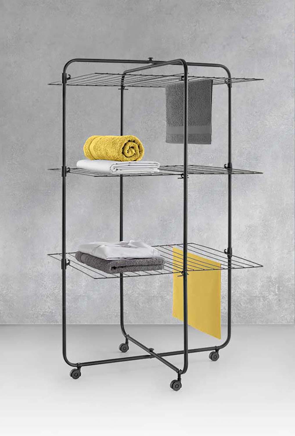 Sušilica Za Veš Sa 3 Sprata Metaltex Dijon Onyx - dodatni pogled