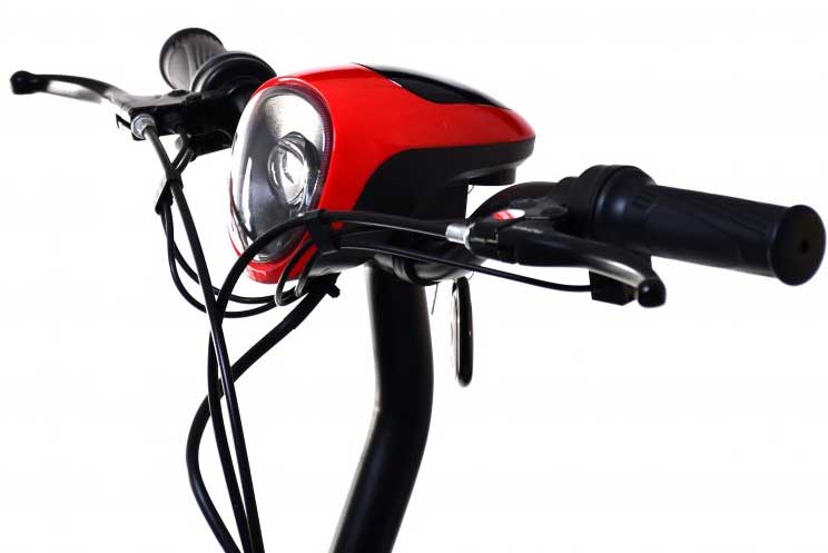 Električni bicikl Adria T20-48 crno-crveni - dodatni pogled