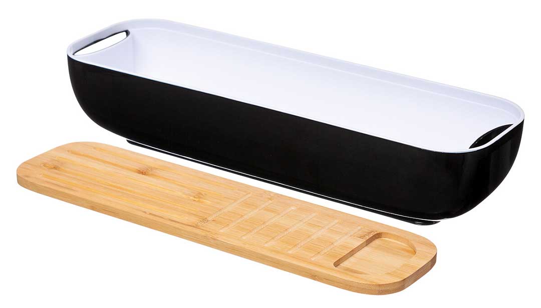 Kutija Za Hleb Sa Daskom za Sečenje - Poklon: Nož za hleb 5five Simply Smart - dodatni pogled