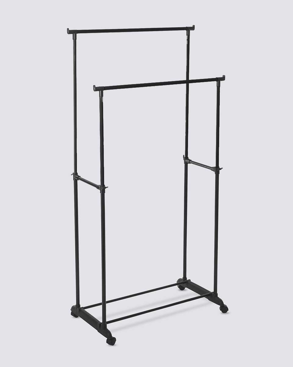 Dupli Podesivi Stalak Za Garderobu Black 5five Simply Smart - dodatni pogled