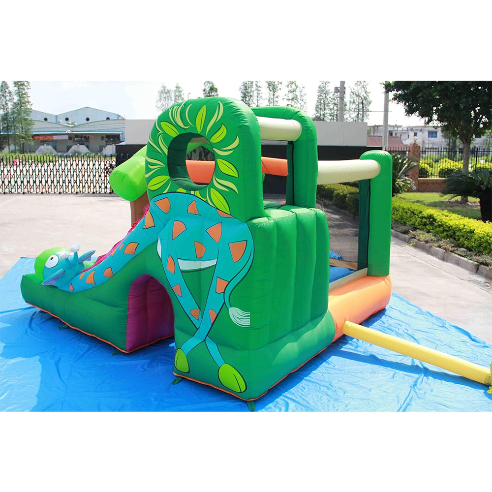 Happy Hop Igraonica Na Naduvavanje Jungle Giraffe Sa Toboganom - dodatni pogled