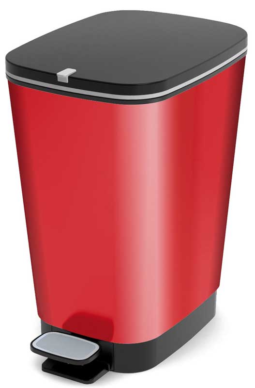 Kanta za otpatke sa pedalom 35L Kis Chic M Metalik crvena - dodatni pogled