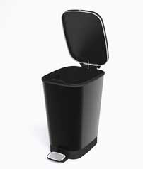 Kanta za otpatke sa pedalom 50L Kis Chic L Crna - dodatni pogled