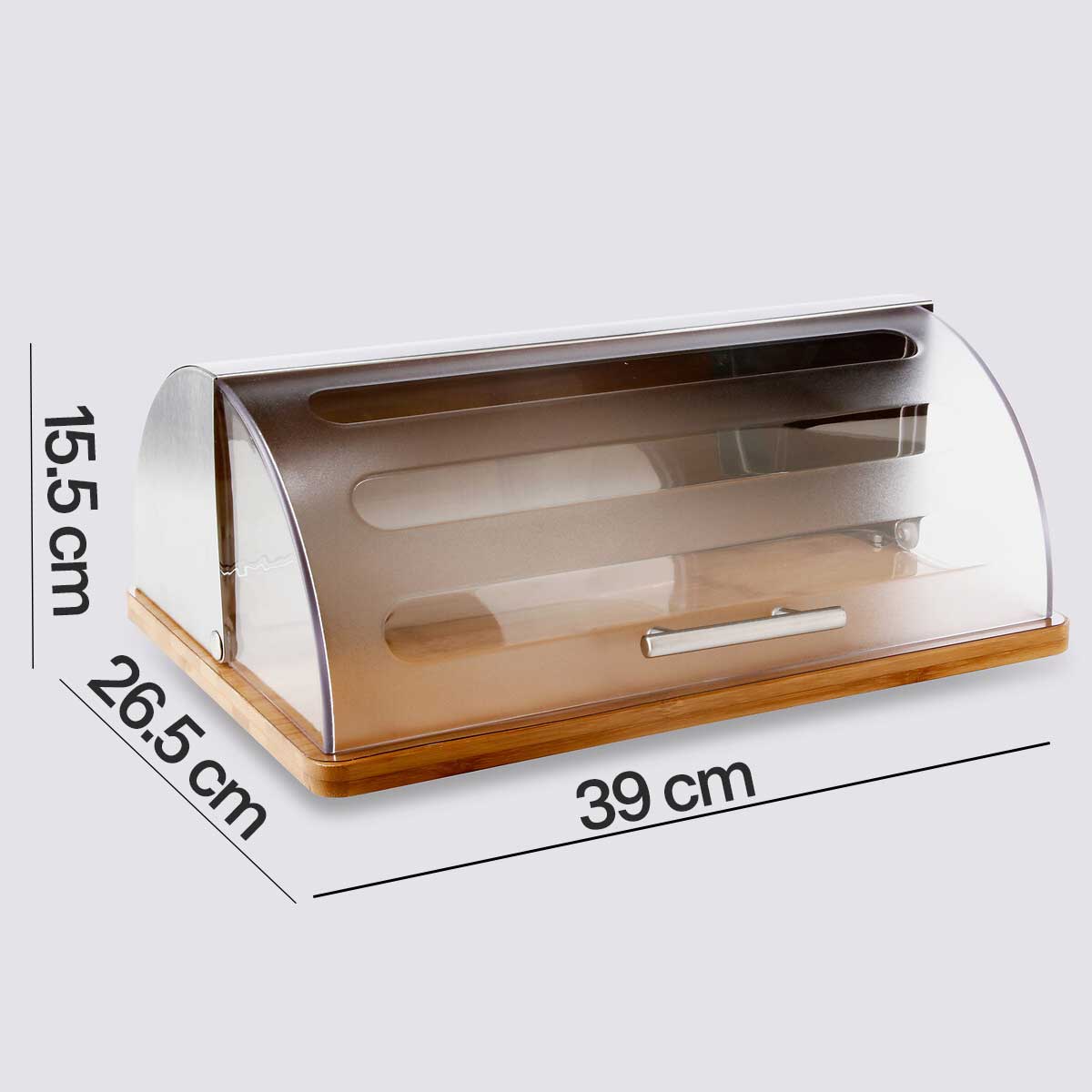 Kutija Za Hleb - Bambus i Inoks - 5five Simply Smart - dodatni pogled