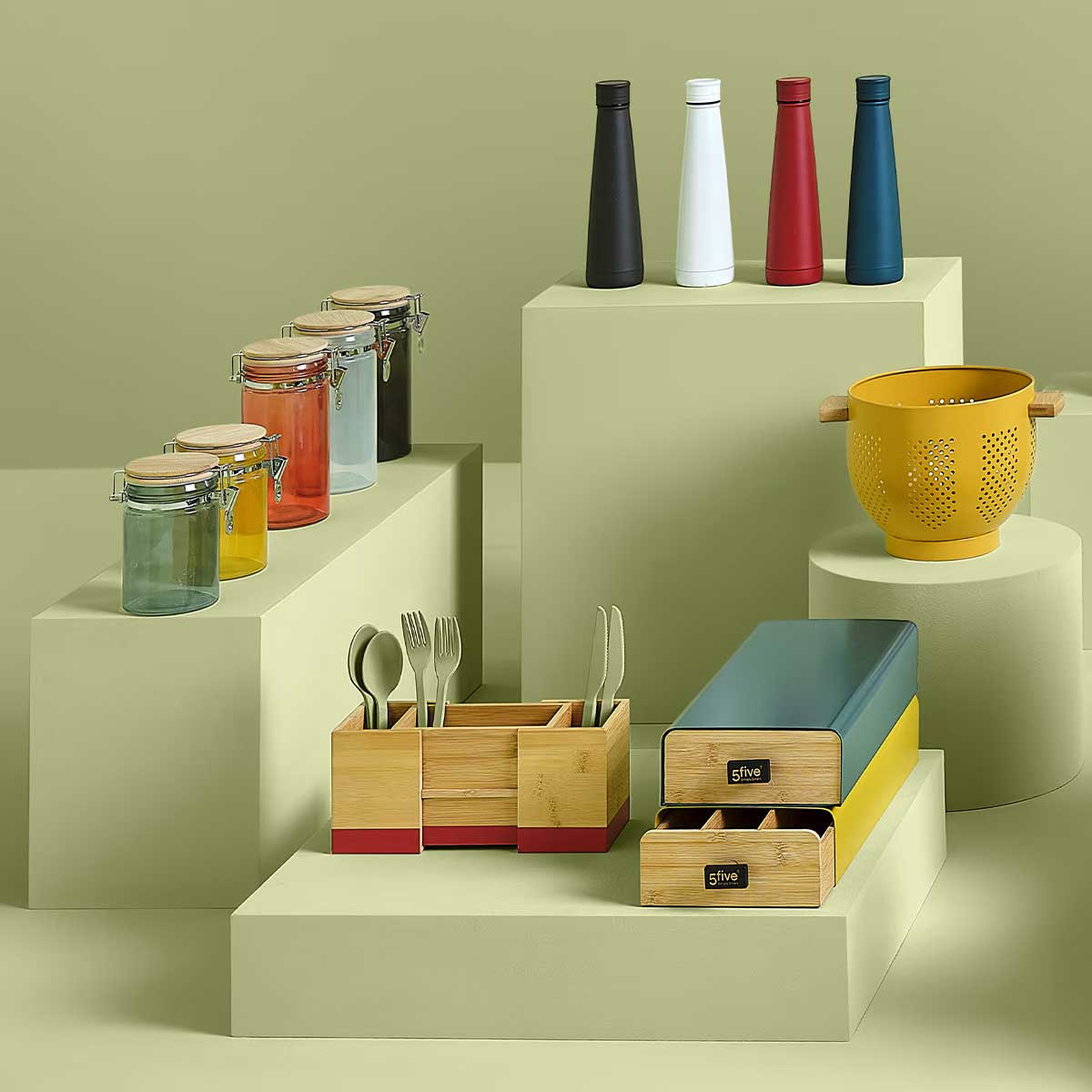 Đevđir Cediljka Žuta Modern Color - 5five Simply Smart - dodatni pogled