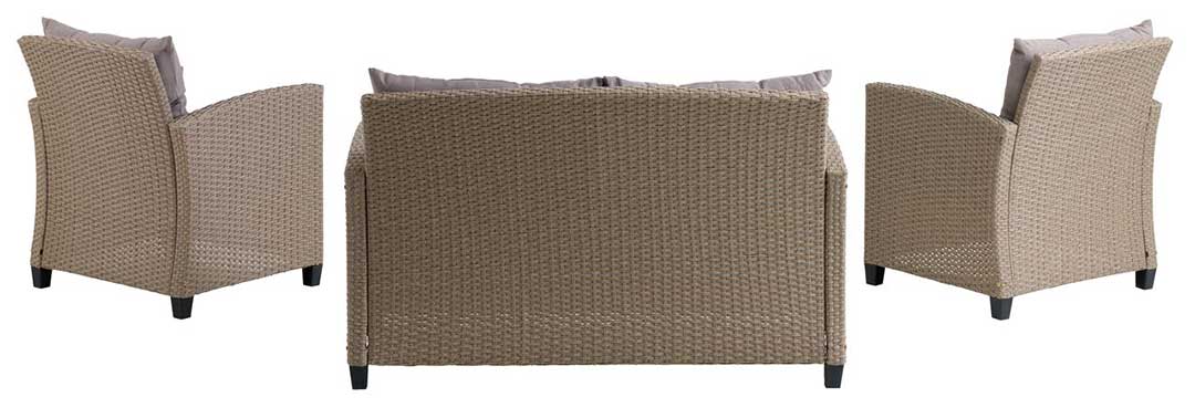 Lounge Baštenska Garnitura Sa Jastucima - dodatni pogled