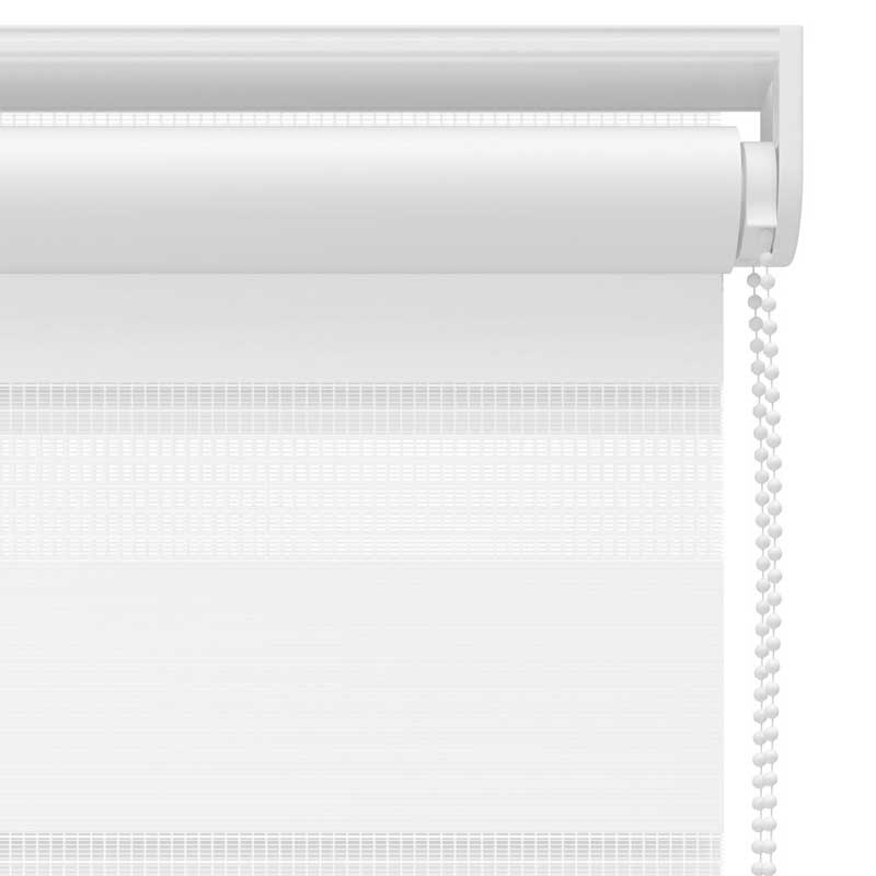 Rolo zavesa Zebra Bela 100x180cm - dodatni pogled