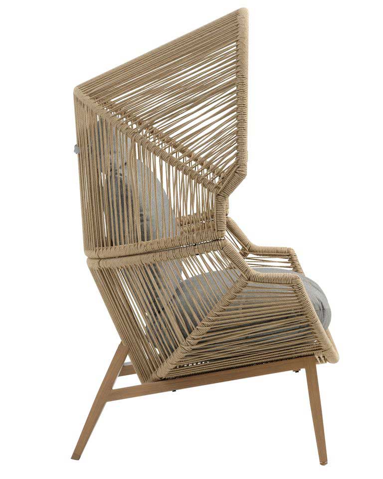 Stolica Jaje Sa Luksuznim Jastucima Lounge Bene Natur - dodatni pogled