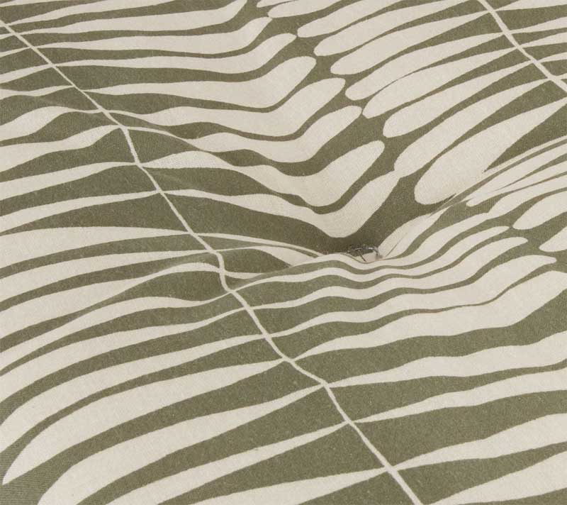 Jastuk za stolicu sa naslonom Taris Green - dodatni pogled