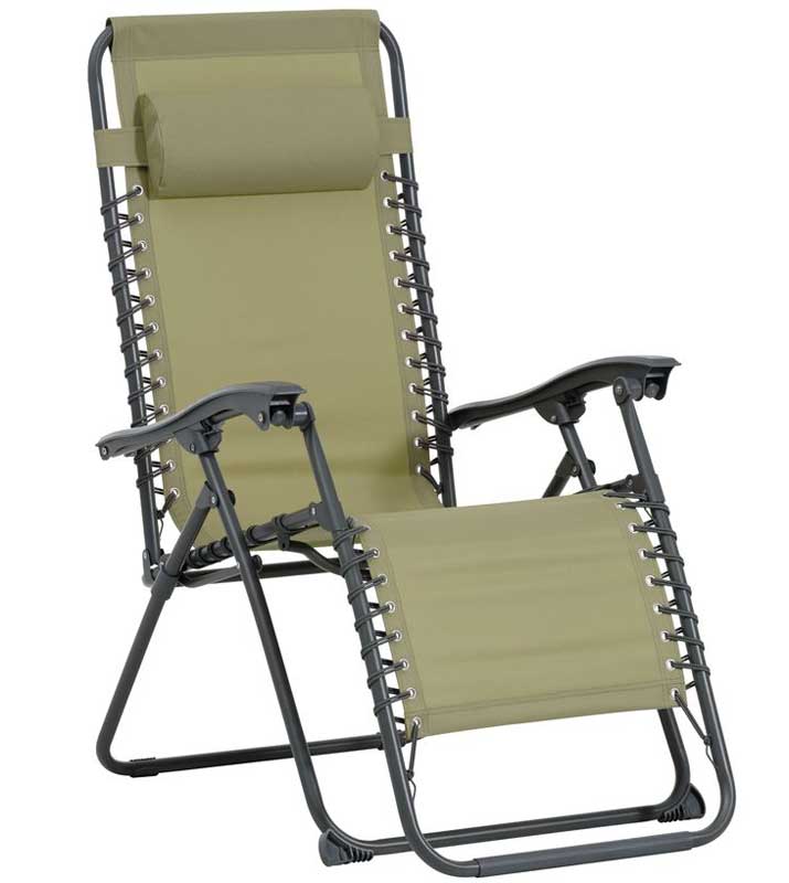Sklopiva Stolica Ležaljka Za odmor i opuštanje Camfold PZ - dodatni pogled