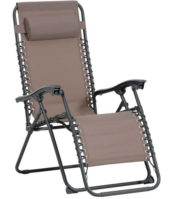 Sklopiva Stolica Ležaljka Za odmor i opuštanje Camfold DS - dodatni pogled