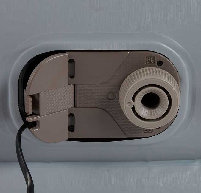 Krevet na naduvavanje Sa uzglavljem i ugrađenom pumpom 152x203x30 - dodatni pogled