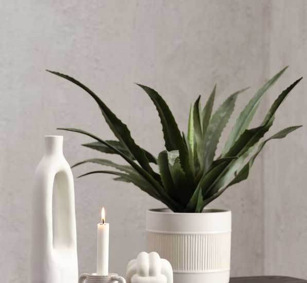 Veštačka biljka Agava 65cm - dodatni pogled