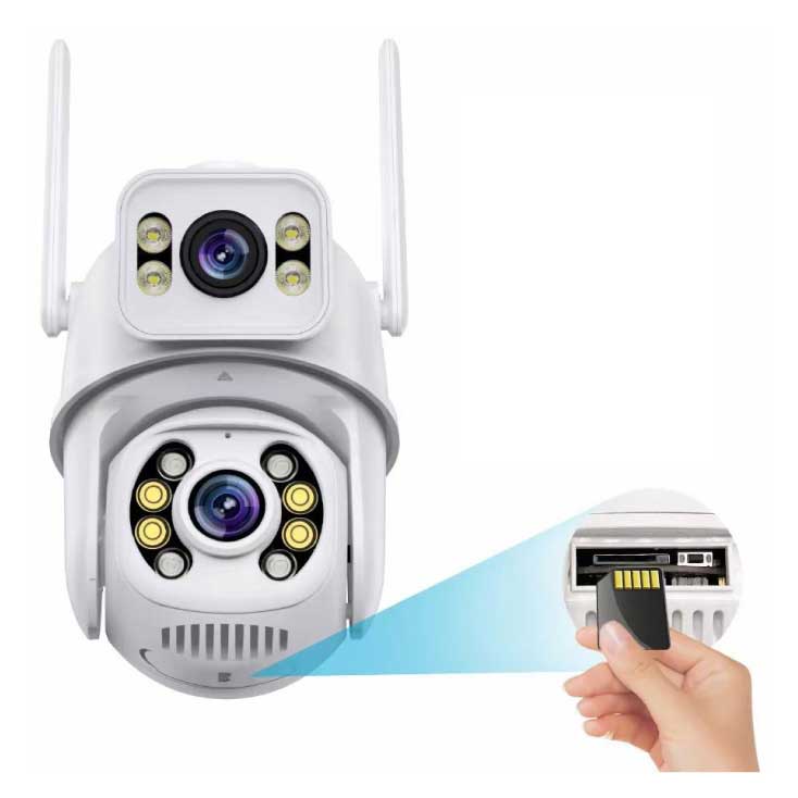 IP Wi-Fi dual kamera sa rotirajućim i fiksnim objektivom WFIP-5043X - dodatni pogled