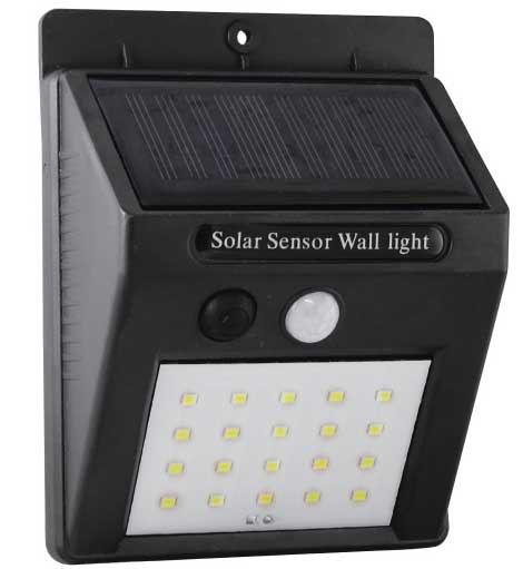 Solarni LED reflektor sa senzorom pokreta LRFS3030H-20 - dodatni pogled