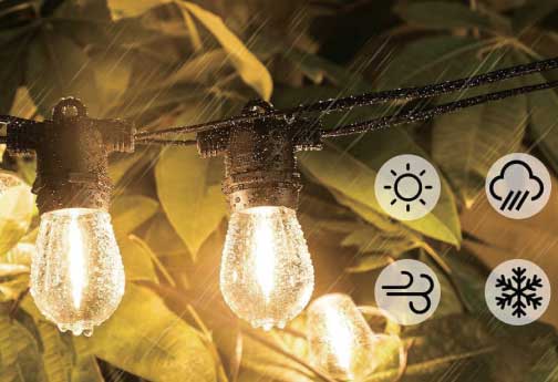 Niz sa 15 LED sijalica Sa solarnim ili USB punjenjem - dodatni pogled