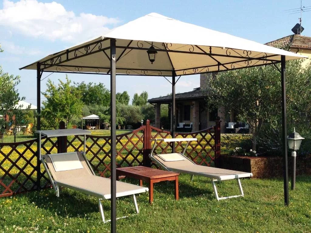 Paviljon - Gazebo sa čeličnom konstrukcijom 3 x 3 m Fieldmann